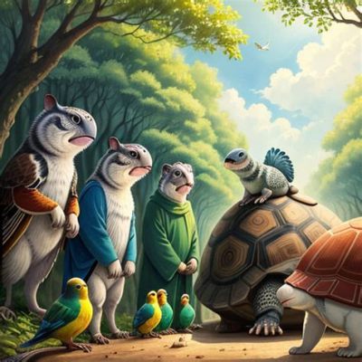 The Clever Tortoise and His Foolish Companions: A Journey into the Heart of Yoruba Wisdom!